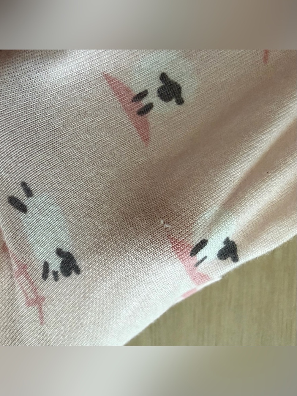 Magnetic Me Pink Baa Baa Baby Magnetic Footie Sheep Print One Piece Pajamas - Picture 6 of 6